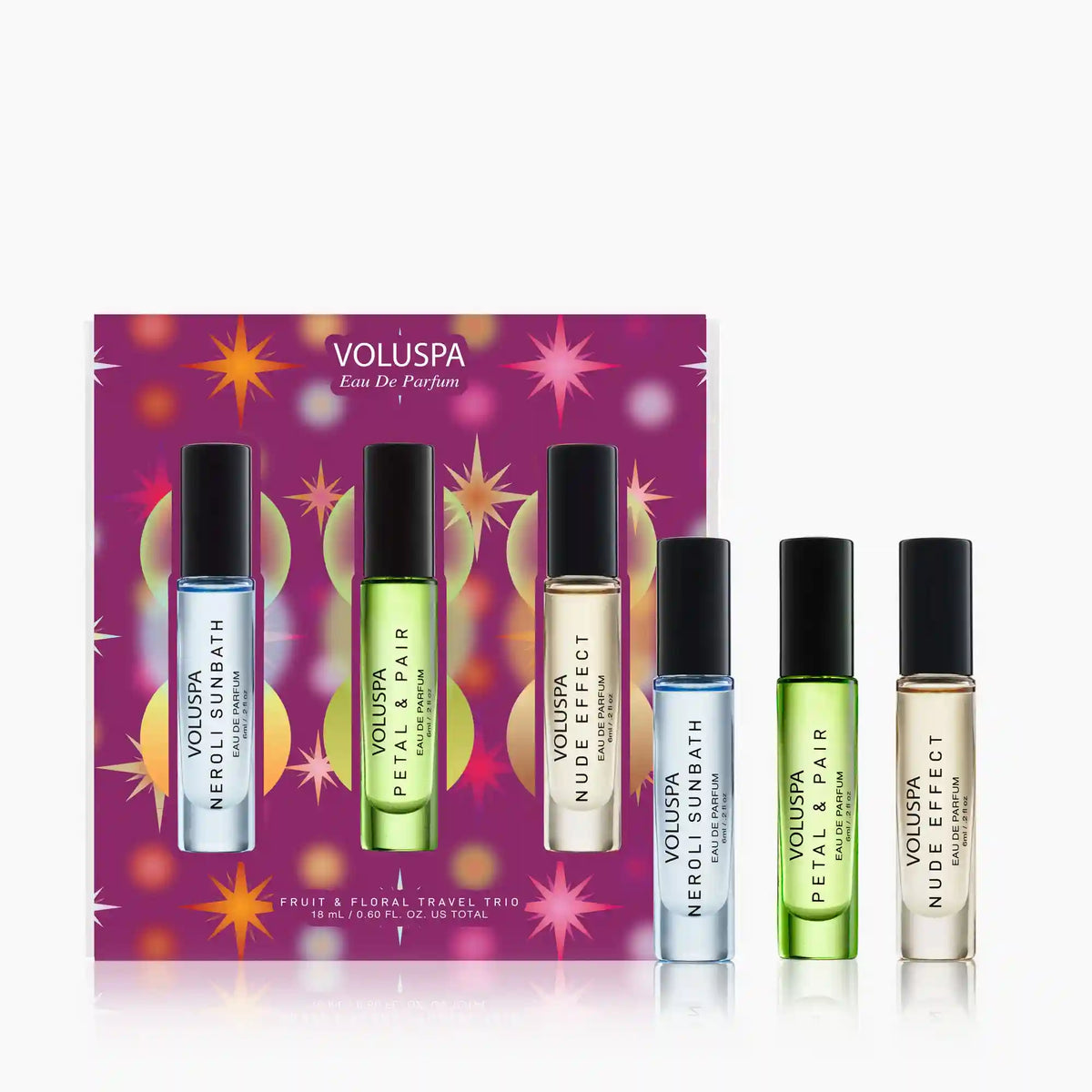 Holiday Fruit & Floral Travel Trio - Eau De Parfum Gift Set