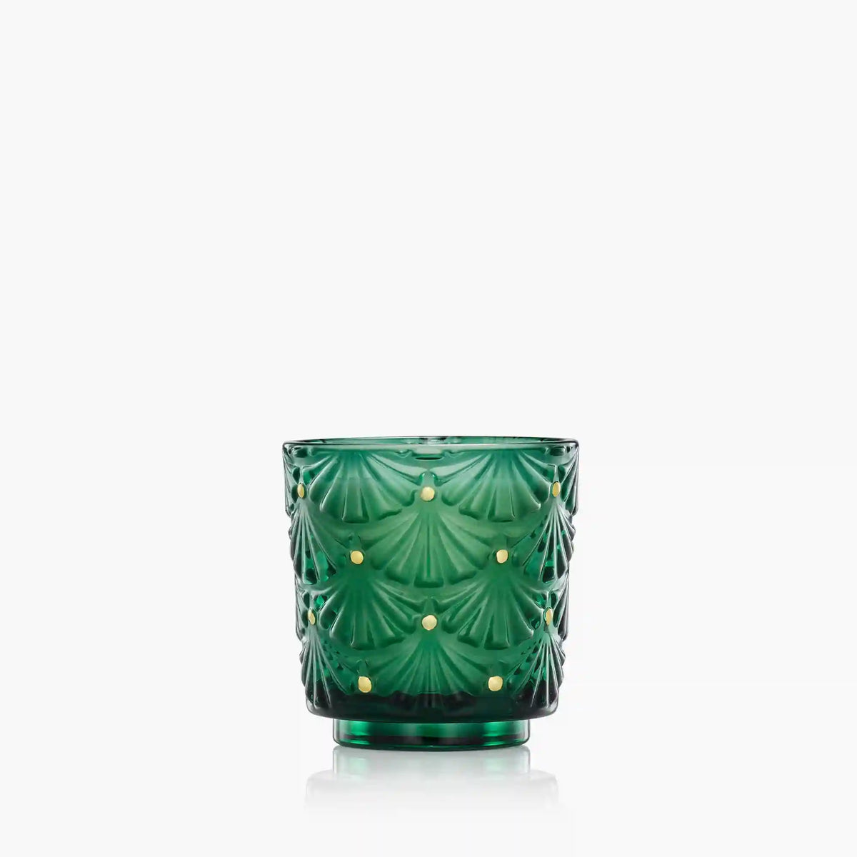 Noble Fir Garland - Pedestal Candle