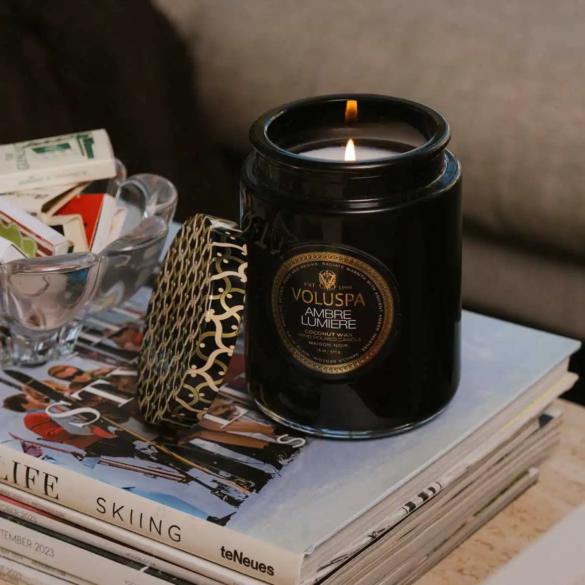 Ambre Lumiere - Large Jar Candle