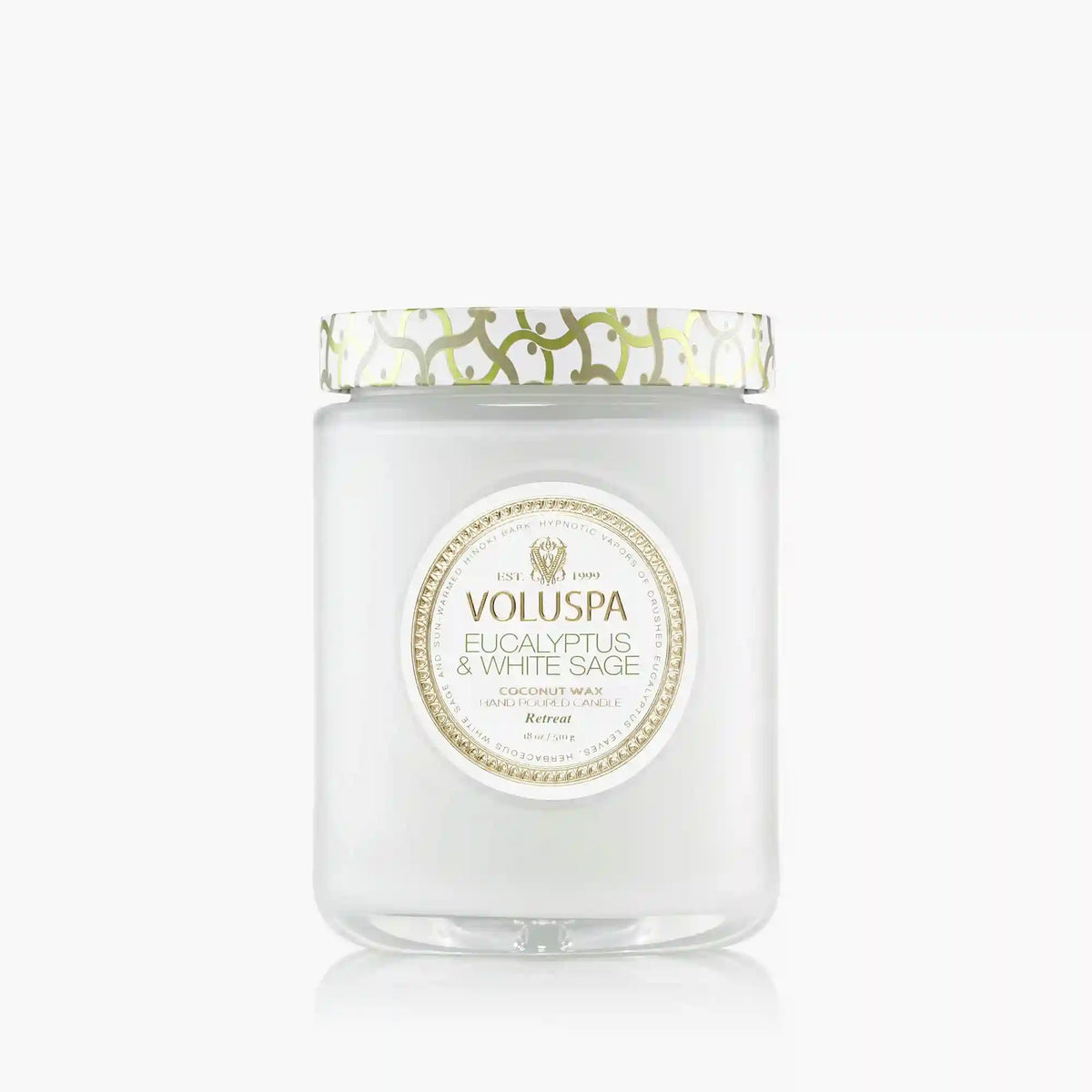 Eucalyptus & White Sage - Large Jar Candle