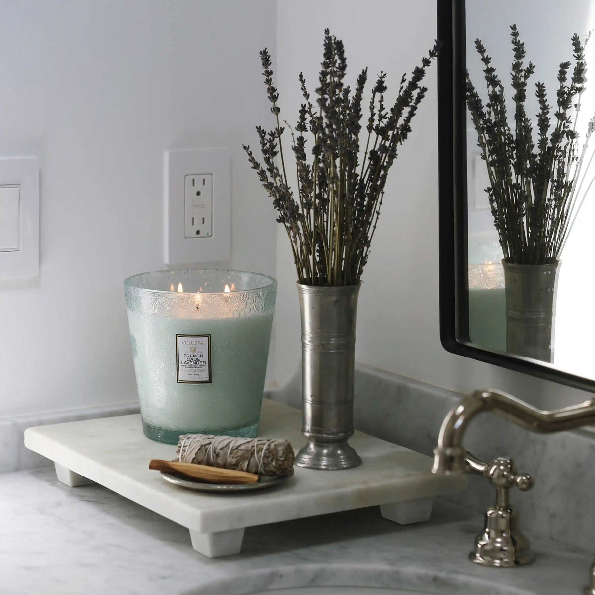 French Cade Lavender - 3 Wick Hearth Candle