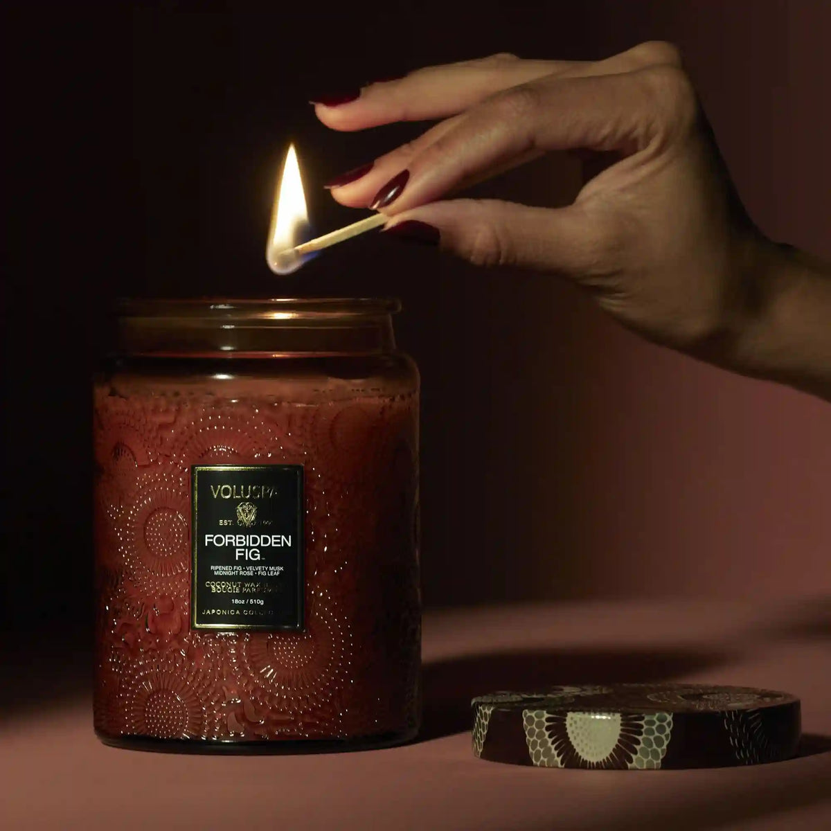 Forbidden Fig - Large Jar Candle