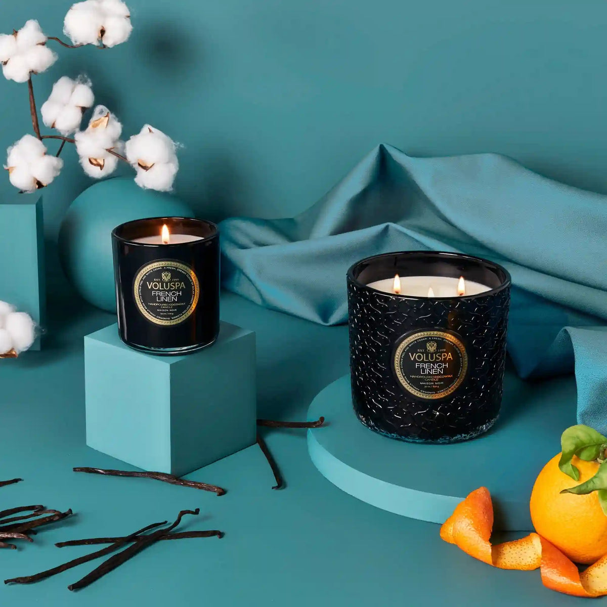 French Linen - Luxe Candle