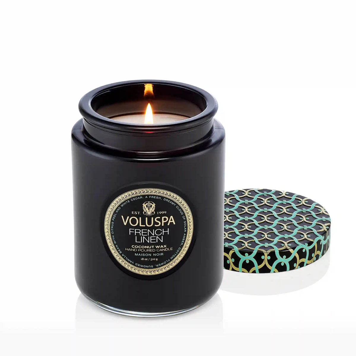 French Linen - Large Jar Candle