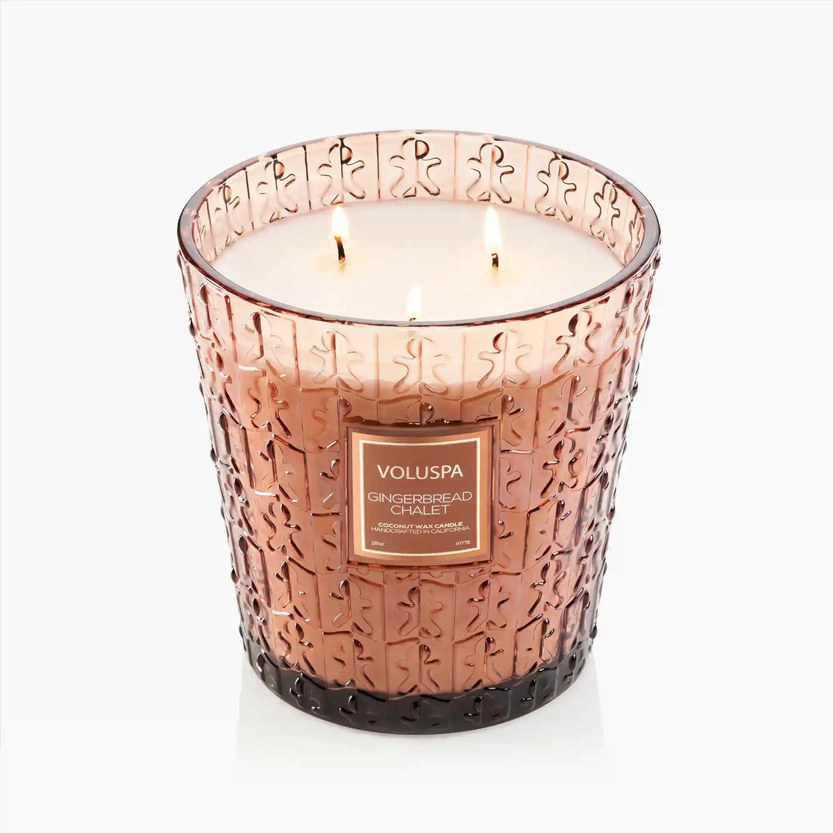 Gingerbread Chalet - 3 Wick Hearth Candle