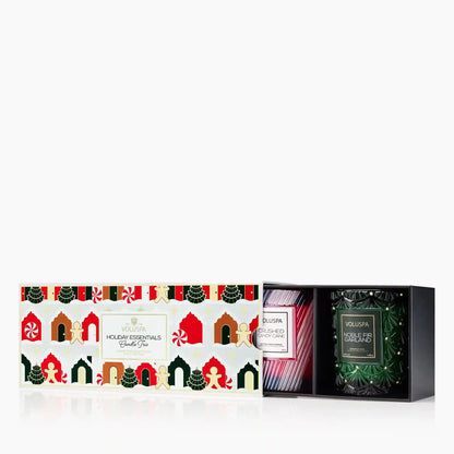 Holiday Village Candle Trio - Assorted Gift Set