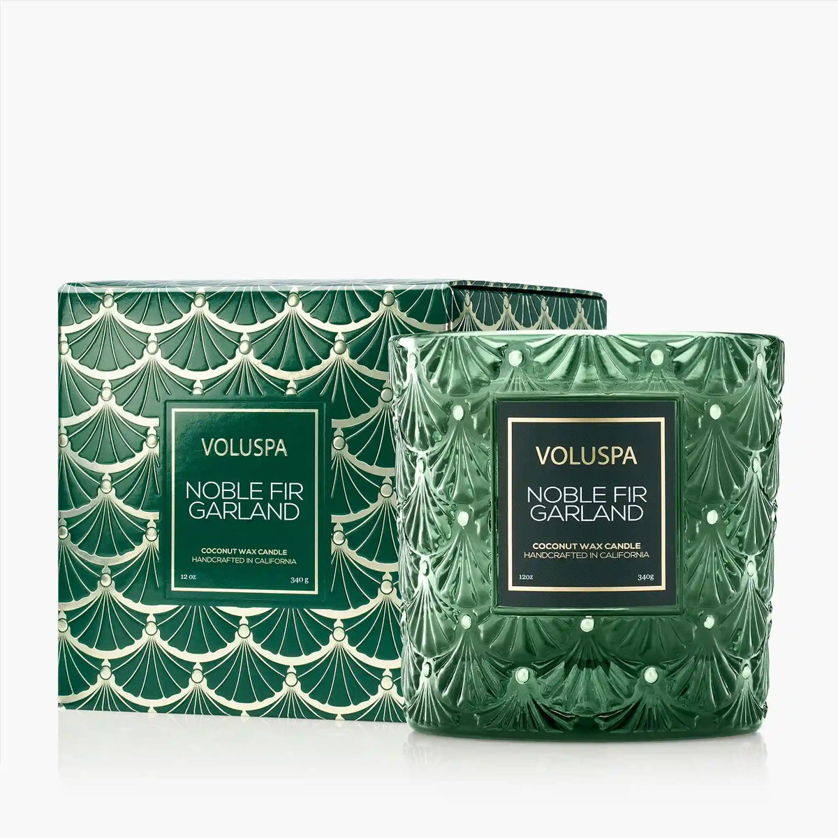 Noble Fir Garland - Luxe Classic Candle