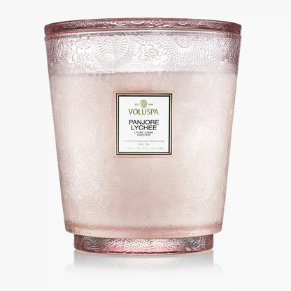 Panjore Lychee - 5 Wick Hearth Candle