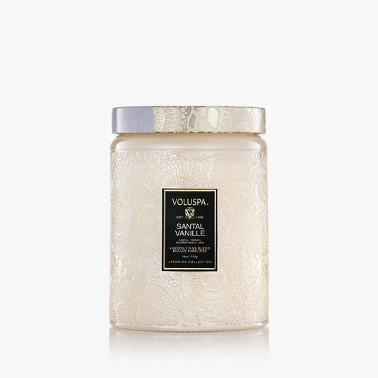 Santal Vanille - Large Jar Candle