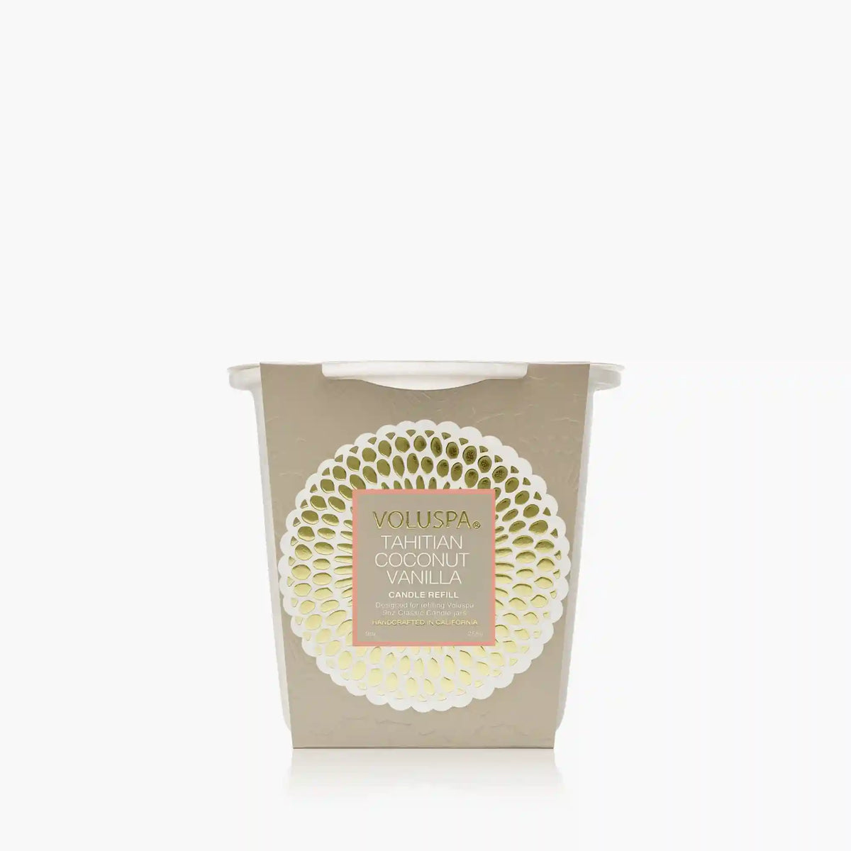 Tahitian Coconut Vanilla - Classic Candle Refill