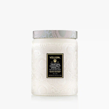 Tahitian Coconut Vanilla - Large Jar Candle