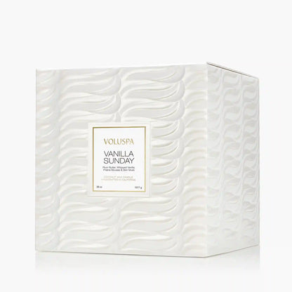Vanilla Sunday - 3 Wick Hearth Candle