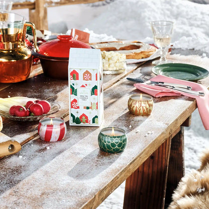 Holiday Village Mini Tin Trio - Assorted Gift Set