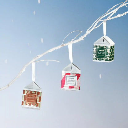 Noble Fir Garland - Ornament Pedestal Candle